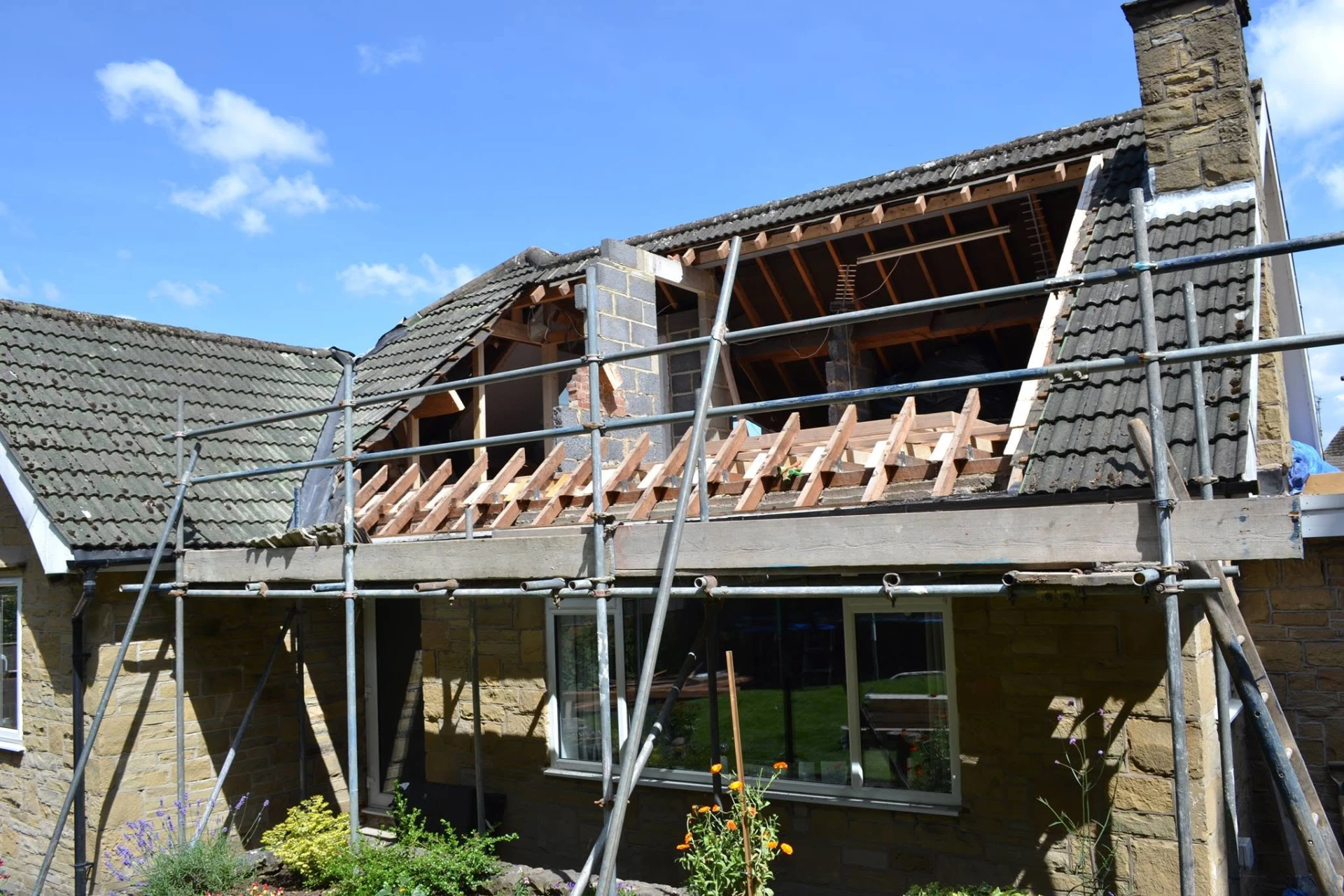 Rear Dormer Loft Conversion before — in West Yorkshire by RGS Joinery and Building