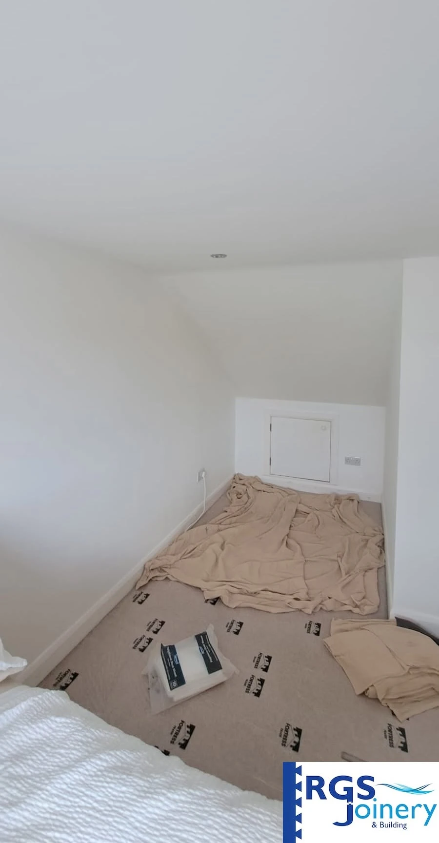 Loft Walk-in Wardrobe before — in West Yorkshire by RGS Joinery and Building