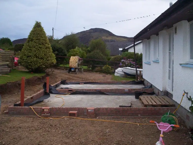 Timber-Framed Extension before — in West Yorkshire by RGS Joinery and Building