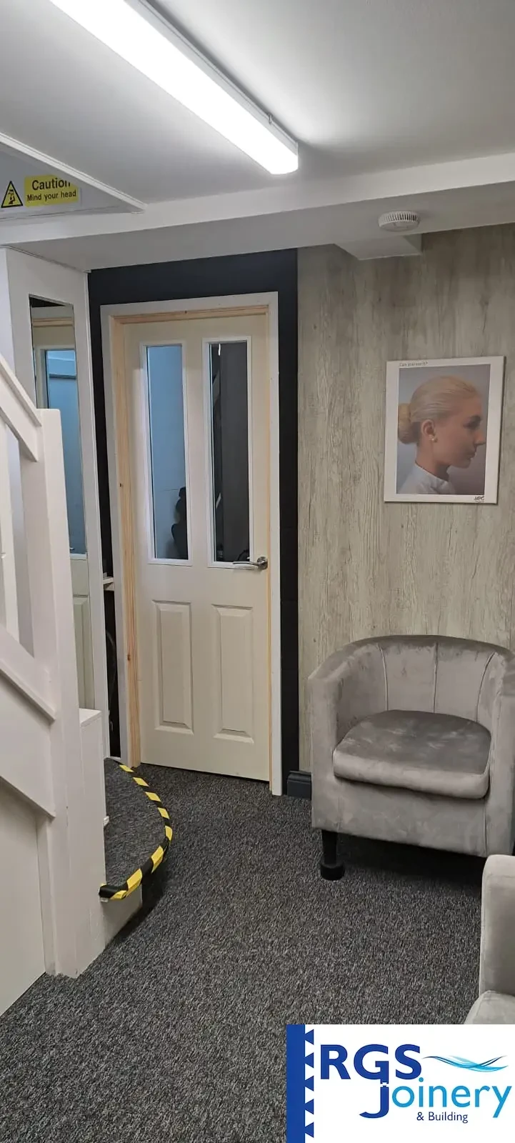 Bespoke Hearing Booth after — in Wetherby by RGS Joinery and Building