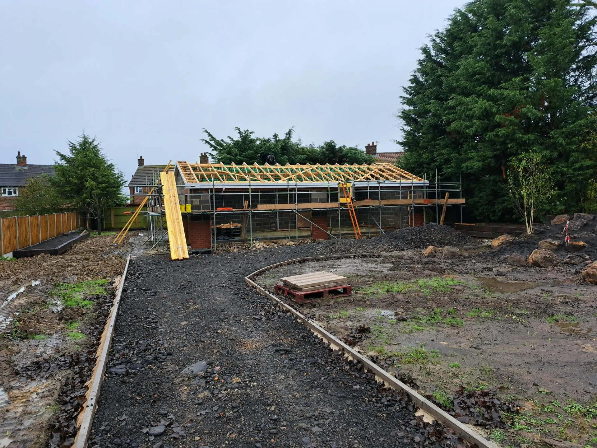 New Roof Structure before — in West Yorkshire by RGS Joinery and Building